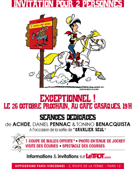 Une soiree gratuite Lucky Luke a l