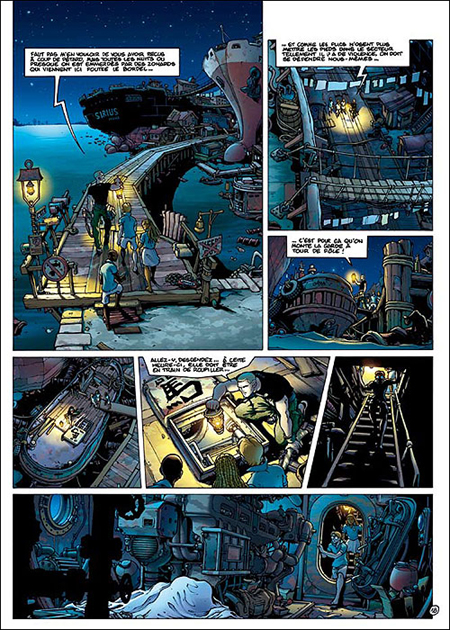 Golden City - T7 : Les Enfants perdus - par Pecqueur, Malfin & Schelle - Delcourt