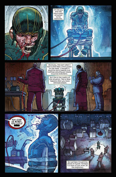 Photo DR (c) Marvel comics Kick Ass, la série qui secoue Youtube et MySpace