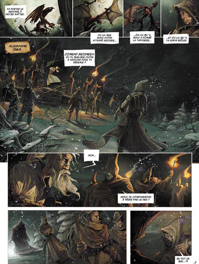 La Licorne - T1 : Le Dernier Temple d'Asclépios - par Gabella & Jean - Delcourt