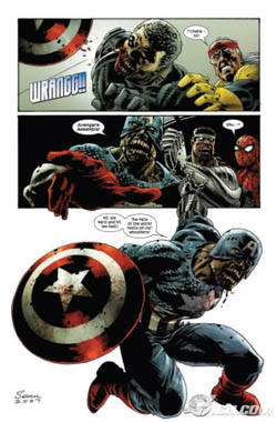 Planche dessinée par Sean Phillips Photo DR ( c ) Marvel Comics Planche dessinée par Sean Phillips Photo DR ( c ) Marvel Comics