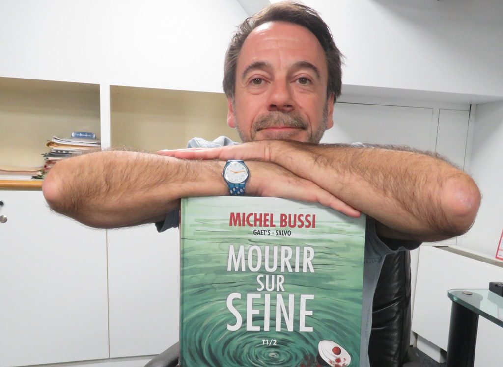 Michel Bussi au Festival de BD de Dieppe (17 et 18 juillet 2021)