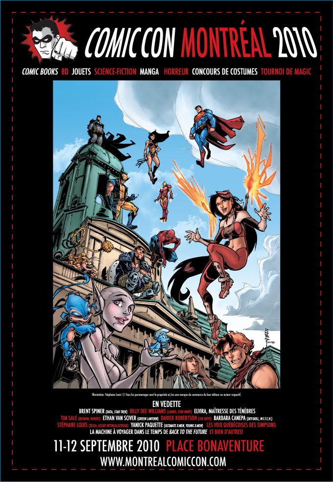 Barbara Canepa et Tim Sale au Comic Con de Montréal