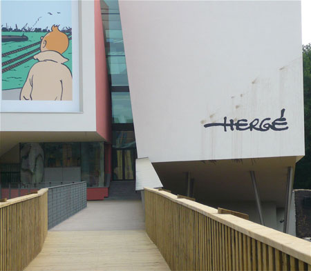 Le Musée Hergé profané !