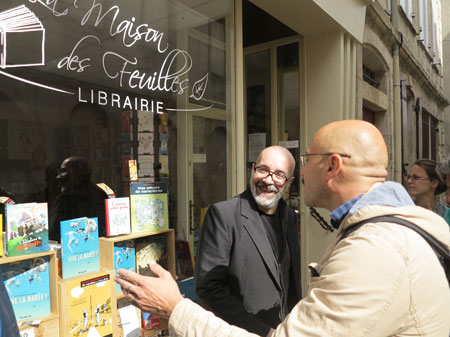 Rencontres Chaland 2015 : La Maison des feuilles, une librairie de BD à Nérac