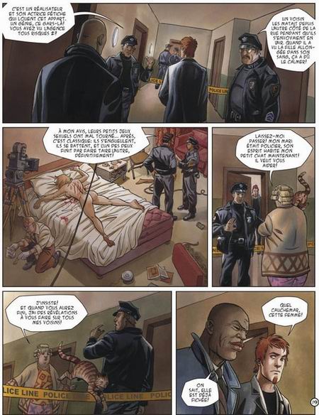 Ellis Group, Tome 2 : Sax, par Griffo & Sébastien Latour - Le Lombard