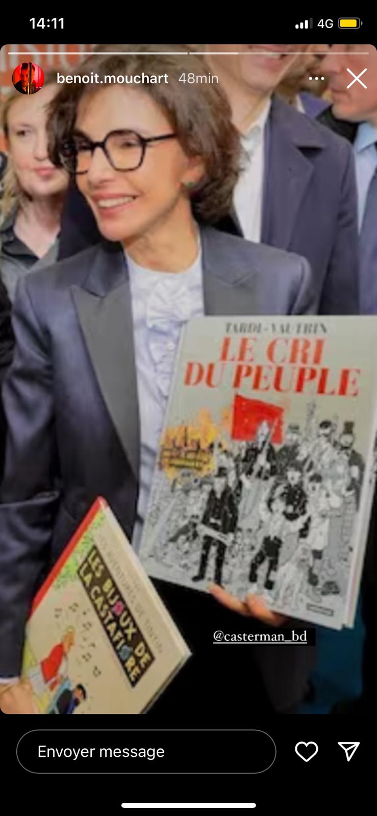 Angoulême 2024 - Choses vues : Rachida Dati dans les bulles 