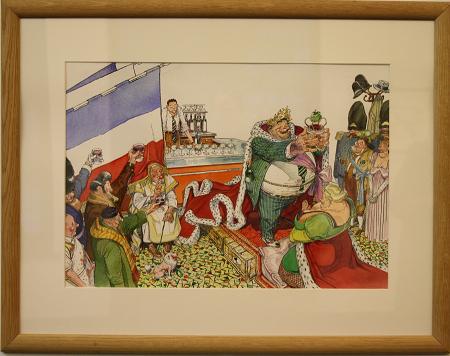 Napoléon Pommier, Première couverture de Boucq pour les aventures de San-Antonio. Napoléon Pommier, Première couverture de Boucq pour les aventures de San-Antonio.