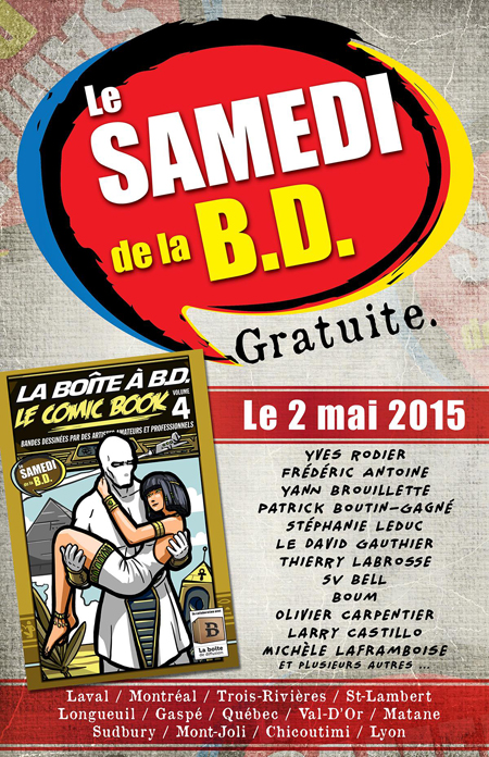 Le samedi de la BD gratuite, alternative québécoise au Free Comic Book Day