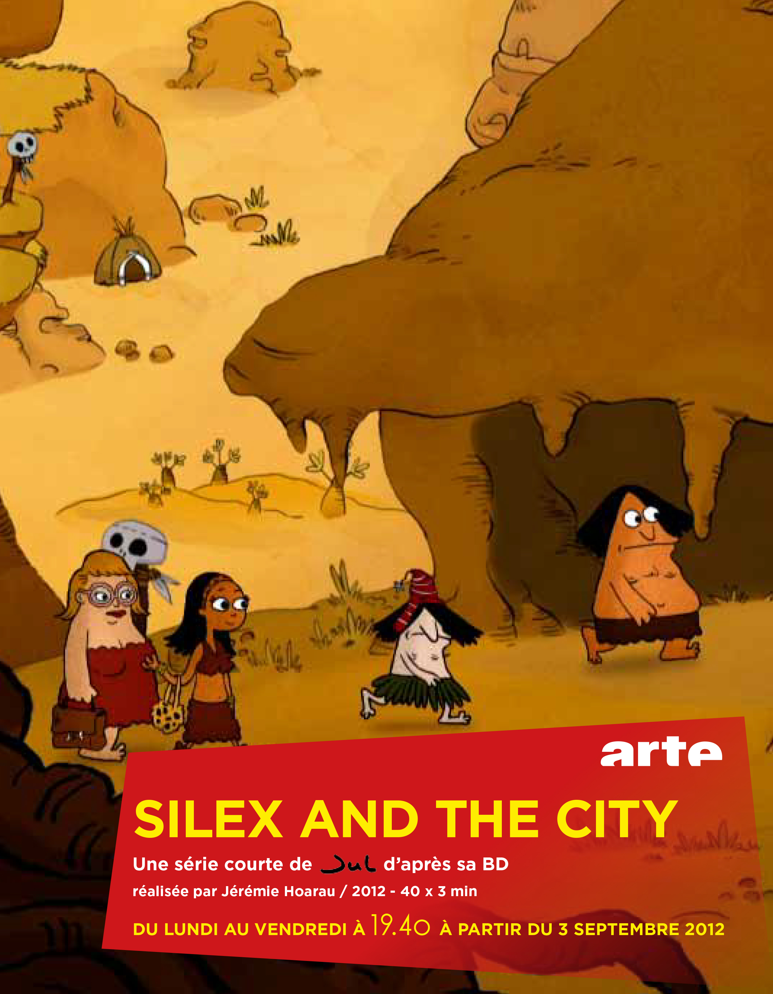 L'adaptation de "Silex and the City" diffusée dès ce lundi sur ARTE