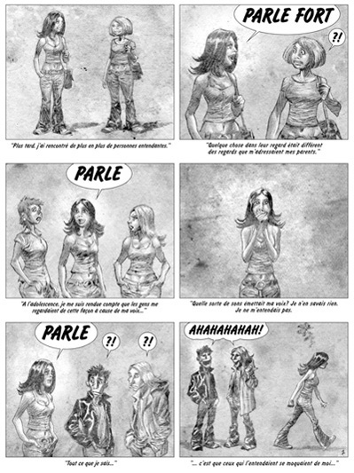 Paroles de sourds - par Corbeyran & Collectif - Delcourt