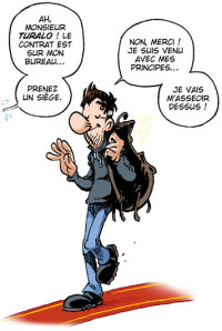 Eric Dérian (Turalo) : "Si Franquin était toujours parmi nous aujourd'hui, je pense sincèrement qu'il aurait eu un blog"