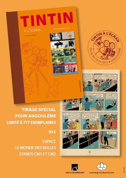 Angoulême 2012 : Tintin décidément "timbré" !