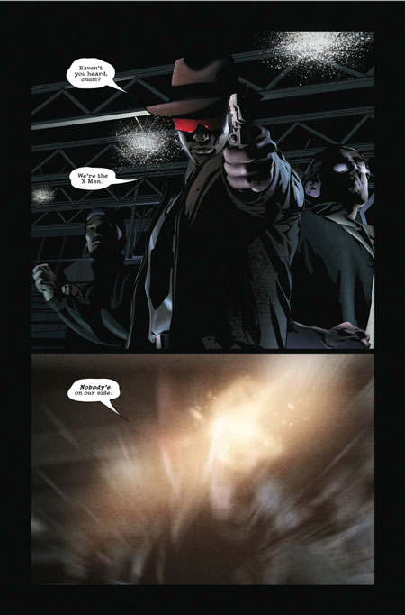 X-men Noir - Dennis Calero - Février 2010 X-Men Noir : « Qui a tué Jean Grey ? » - Par F. Van Lette & D. Calero – Panini Comics
