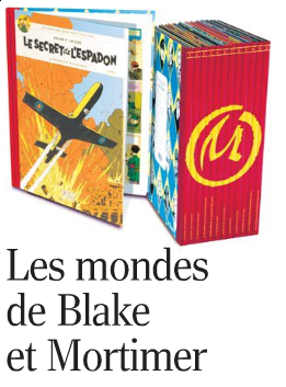 Blake & Mortimer impriment leur marque (jaune) au <i>Monde</i>