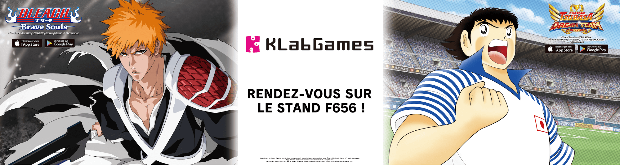 Rendez-vous au stand de KLab Games à la Japan Expo