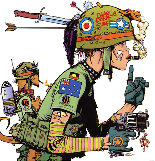 Tank Girl gare son char chez Ankama