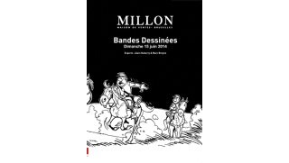 Avec la vente Millon & Associés, la BD se partage entre Paris et Bruxelles