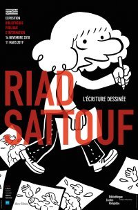 Riad Sattouf et l'écriture dessinée au Centre Georges Pompidou
