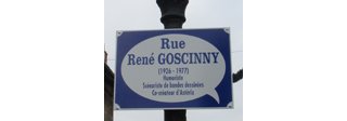 La rue René Goscinny est inaugurée