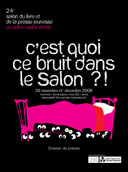 Salon du Livre et de la presse jeunesse 2008 : Peurs et frissons à Montreuil