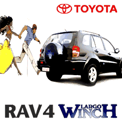 Toyota : en route avec Largo Winch