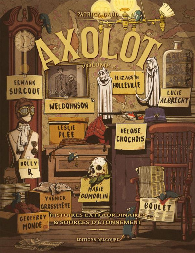 Axolot volume 5 - Par Patrick Baud et collectif - Delcourt