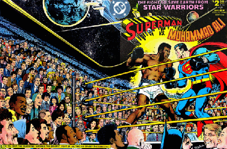 L'incroyable combat entre Superman et Muhammad Ali