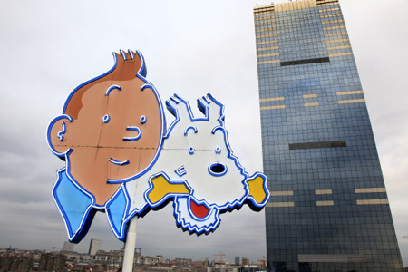 Tintin scintille à nouveau à Bruxelles