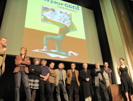 « Cent Pour Cent », l'exposition événement d'Angoulême 2010, honorée par la Nuit du Livre
