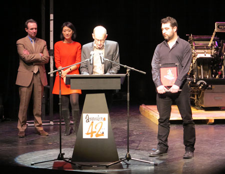 Riad Sattouf et "L'Arabe du futur" couronnés à Angoulême 2015
