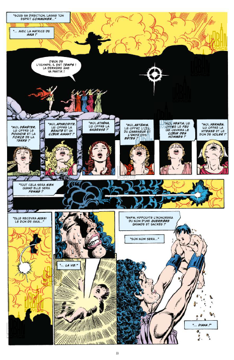« Dieux et mortels », le récit fondateur de la version "canonique" de Wonder Woman