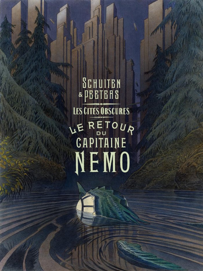 Schuiten & Peeters reviennent avec le Capitaine Nemo dans un nouveau volume des Cités obscures
