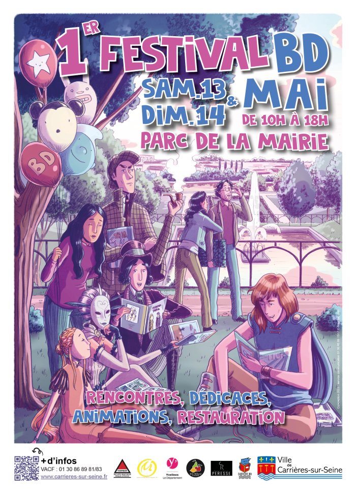 Carrières-sur-Seine organise son premier festival de BD