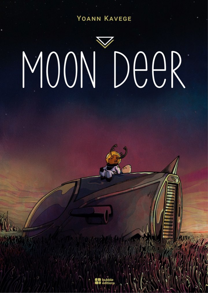 Yoann Kavege : “Les éditions Bubble ont eu un coup de coeur pour le personnage de Moon Deer”