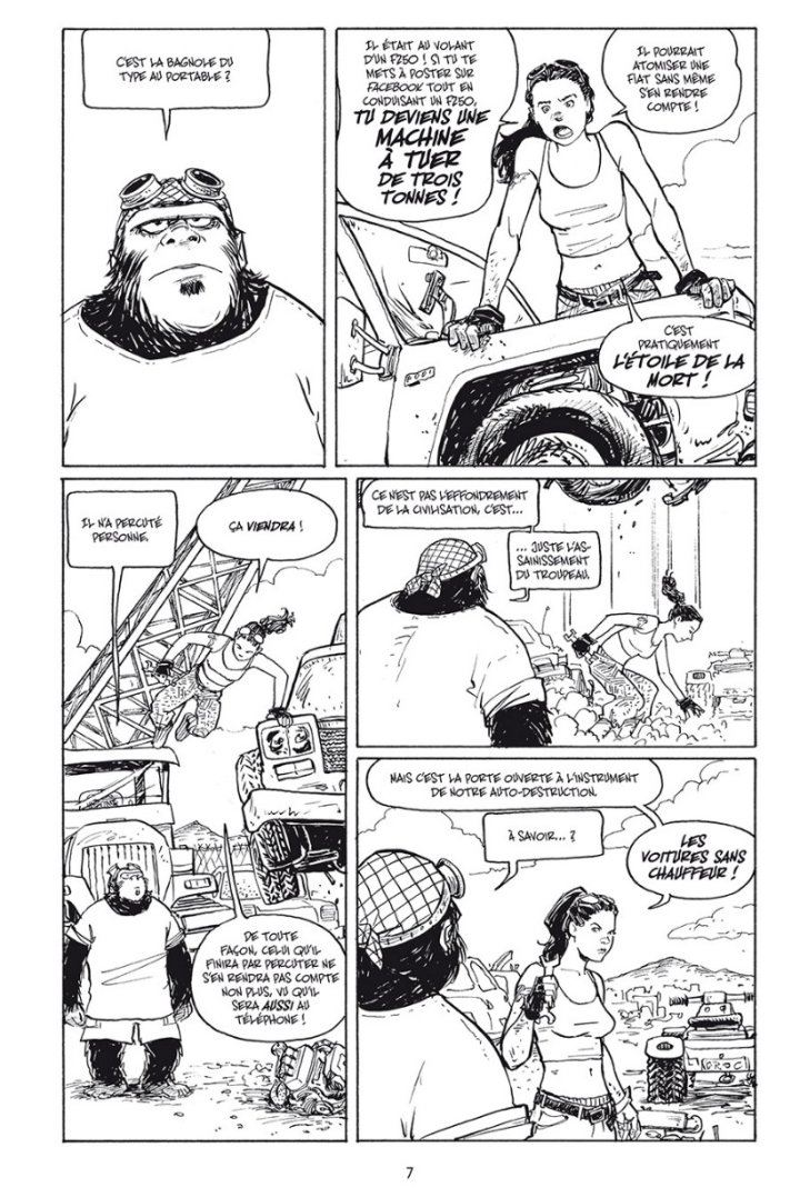 Motor Girl - Par Terry Moore - Delcourt Comics