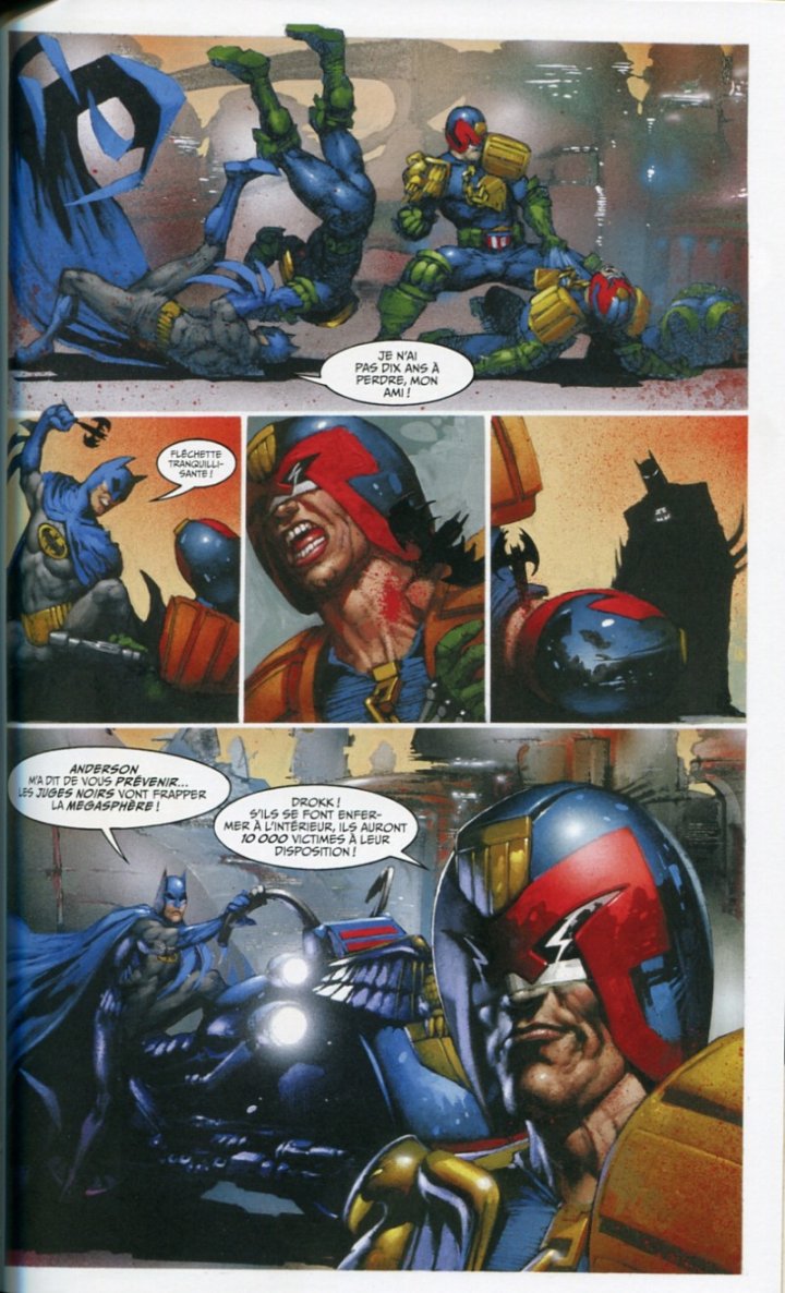 Batman / Judge Dredd - Par Alan Grant - John Wagner - Simon Bisley & Collectif - Urban Comics