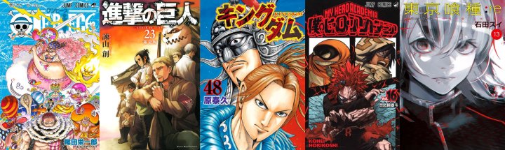 Du Côté du Soleil Levant #4 : Meilleures ventes manga au Japon - Année 2017