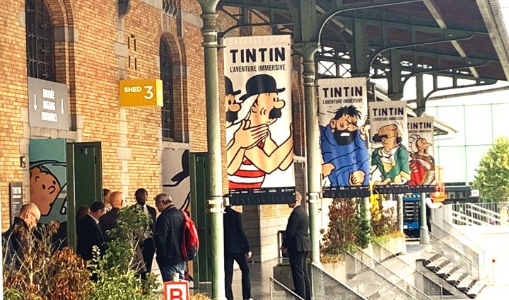Tintin et son aventure immersive débarquent à Bruxelles