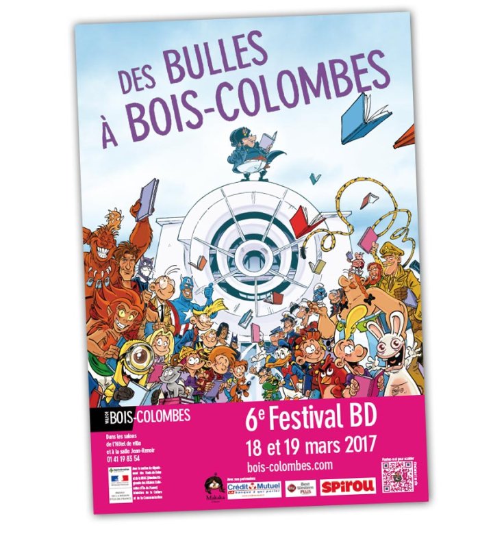 6e festival BD à Bois-Colombes
