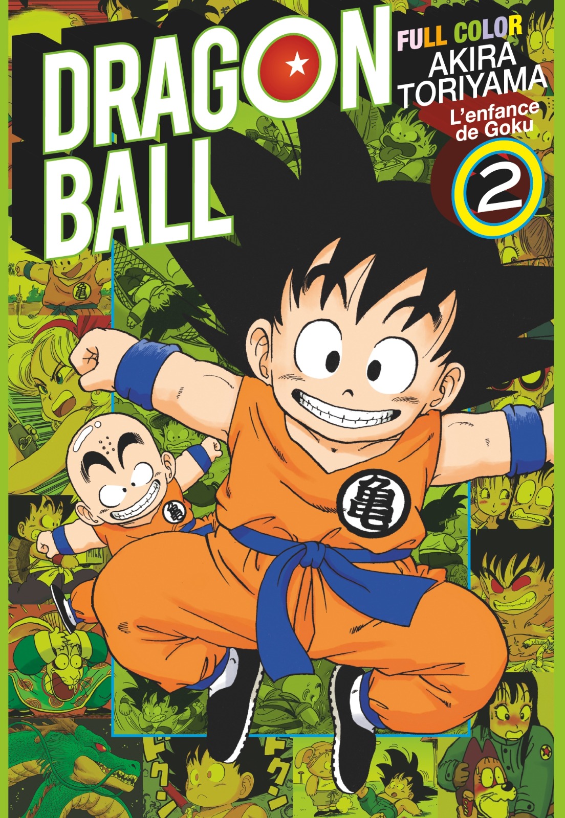 Les deux premiers tomes de Dragon Ball Full color sont enfin arrivés en France