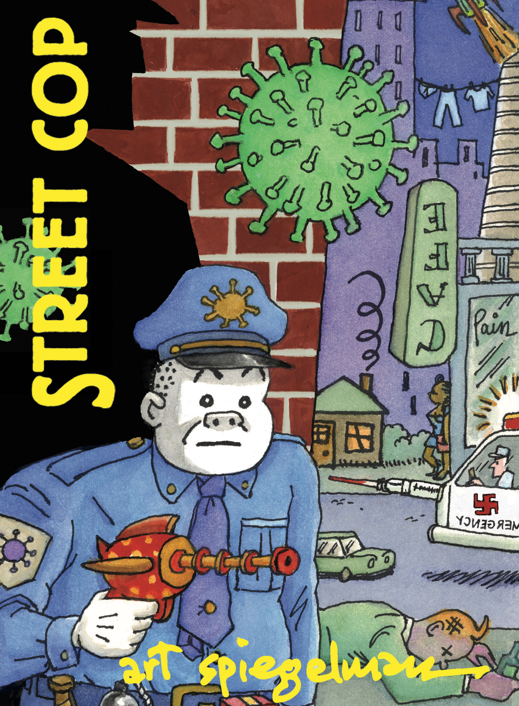 Street Cop et Spiegelman à la Galerie Martel