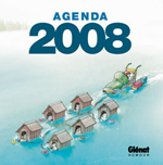 Un agenda 2008 proposé par Glénat