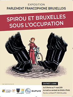 Expo "Spirou et Bruxelles sous l'occupation" - L'inauguration.