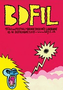 BDFIL, festival de bande dessinée de Lausanne, présente l'affiche et le programme de sa 15e édition