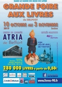 À la Foire aux livres de Belfort, Moulinsart obtient le retrait d'une exposition Tintin