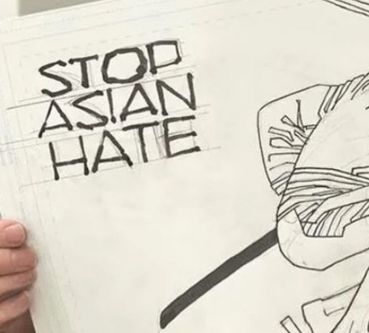 Frank Miller apporte son soutien à la communauté asiatique victime de violence et de racisme.