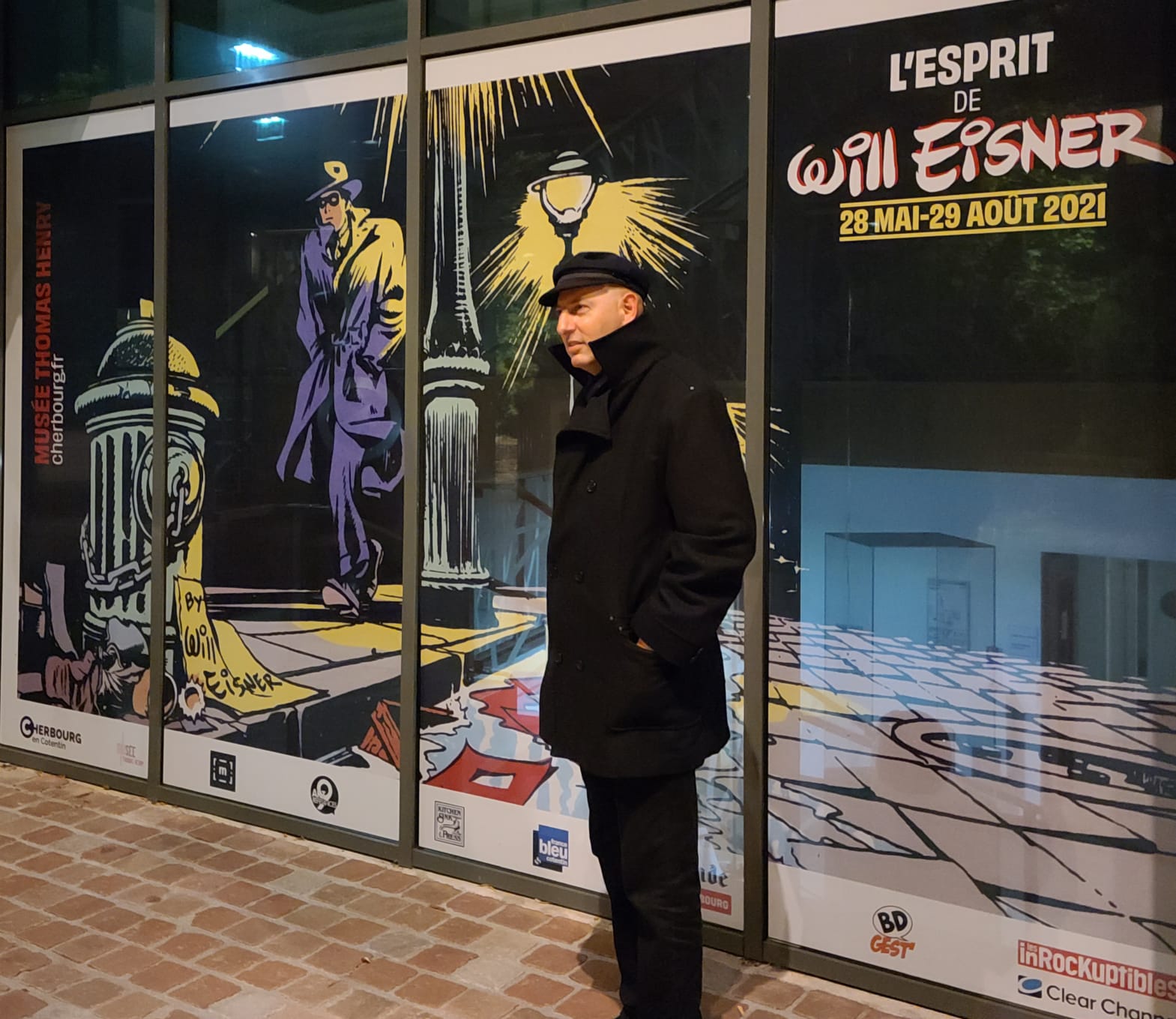Conférence de clôture de l'exposition Will Eisner à Cherbourg