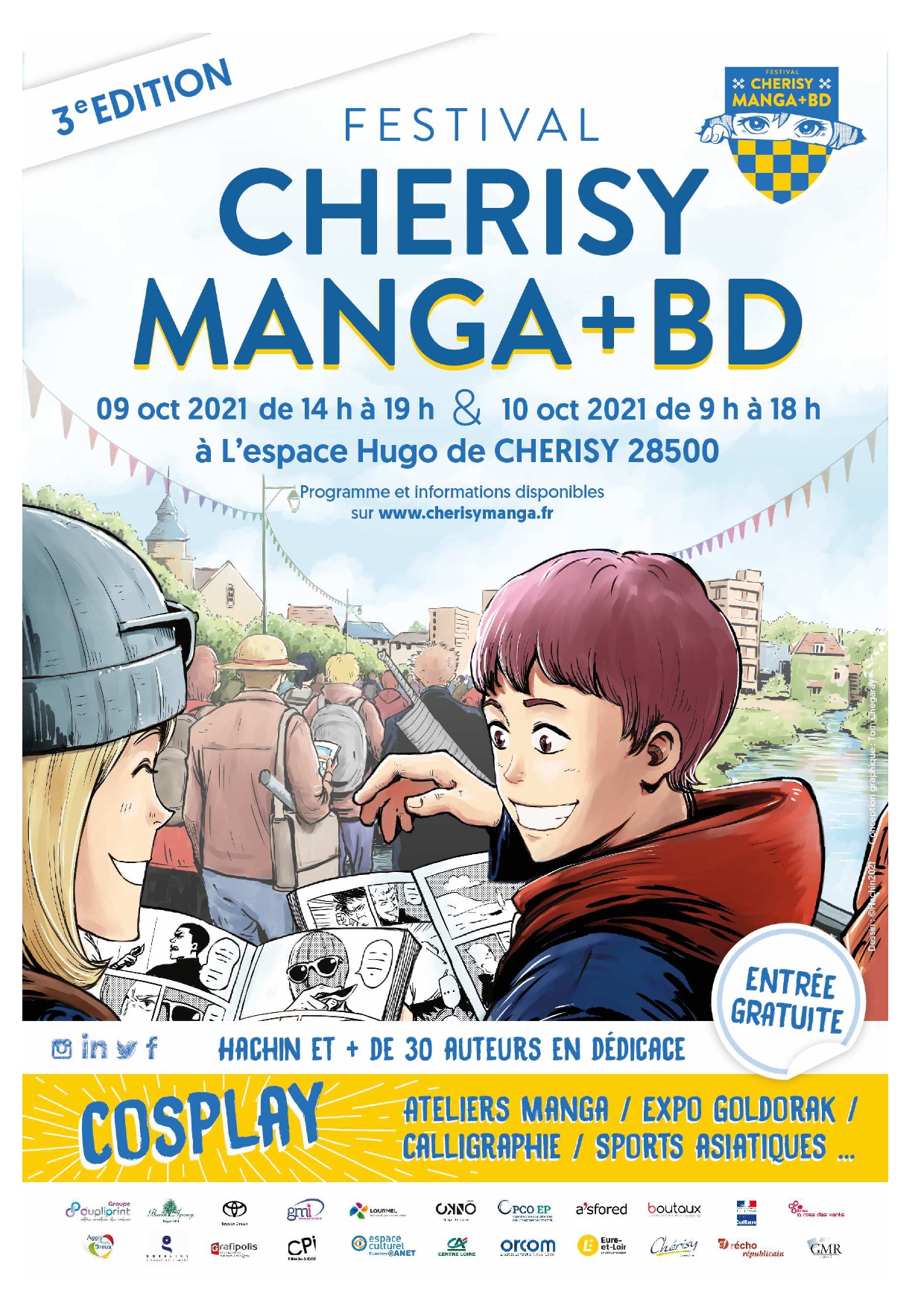 Festival Chérisy Manga + BD : patrimoine européen et asiatique