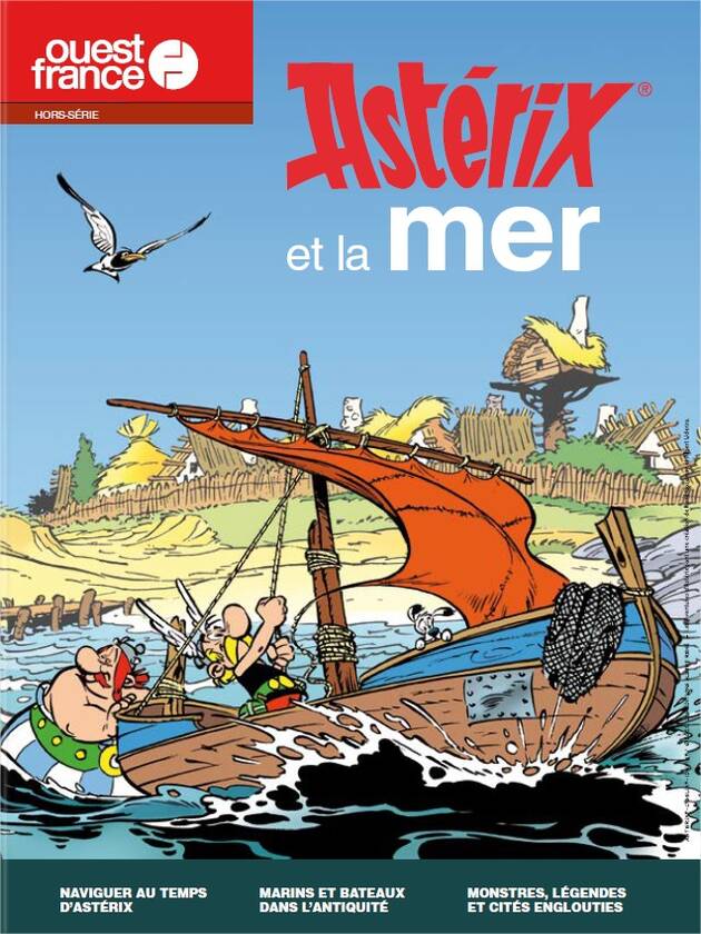 Astérix prend la mer chez Ouest-France